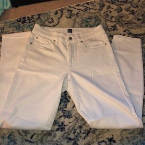 GAP white jeans